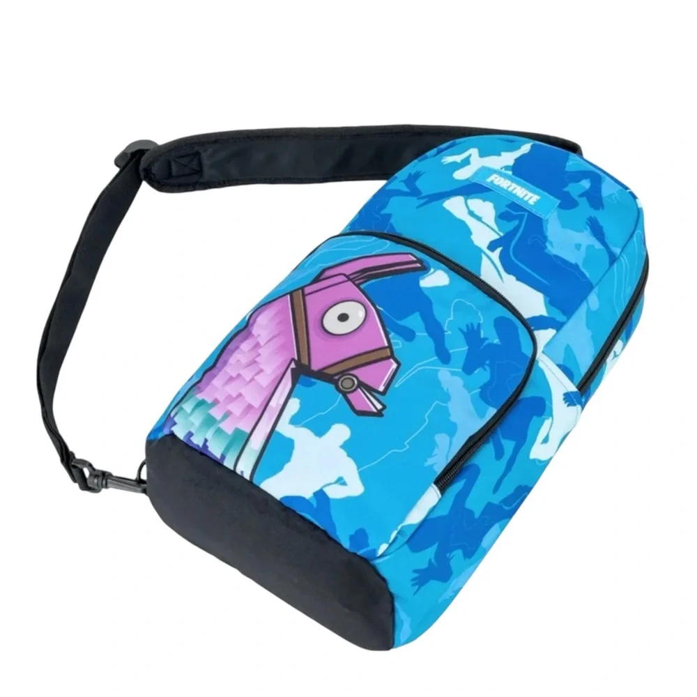 Fortnite Kids Blue Llama Graphic Backpack